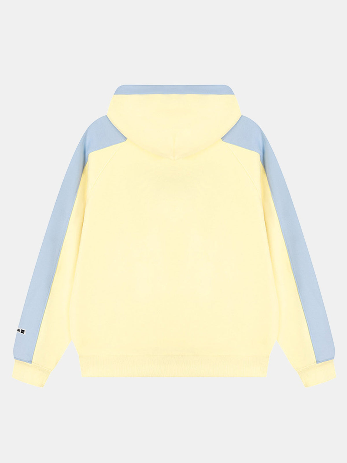 Contrast Slogan Print Hoodie