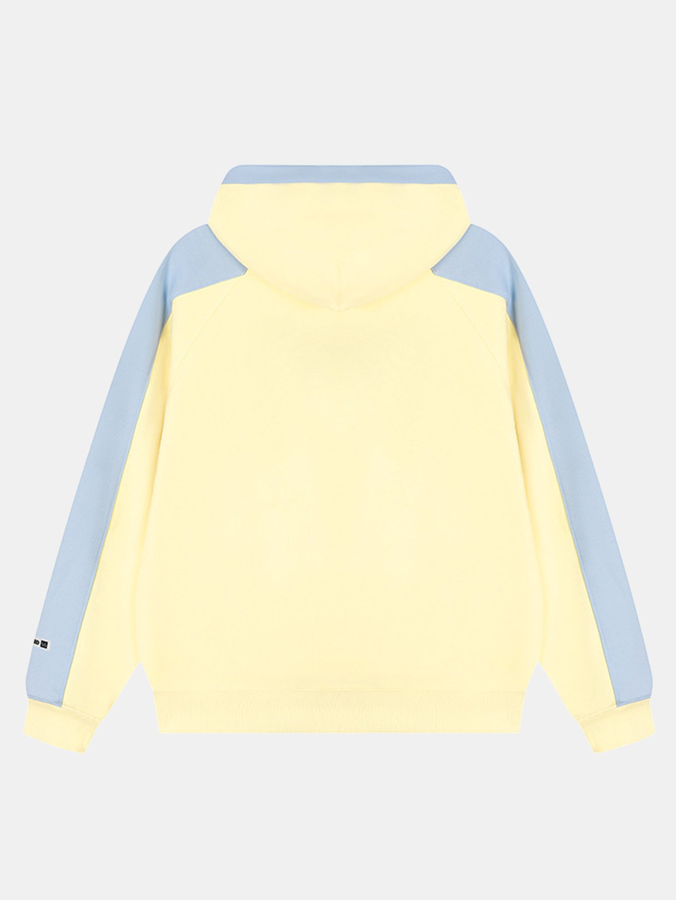 Contrast Slogan Print Hoodie
