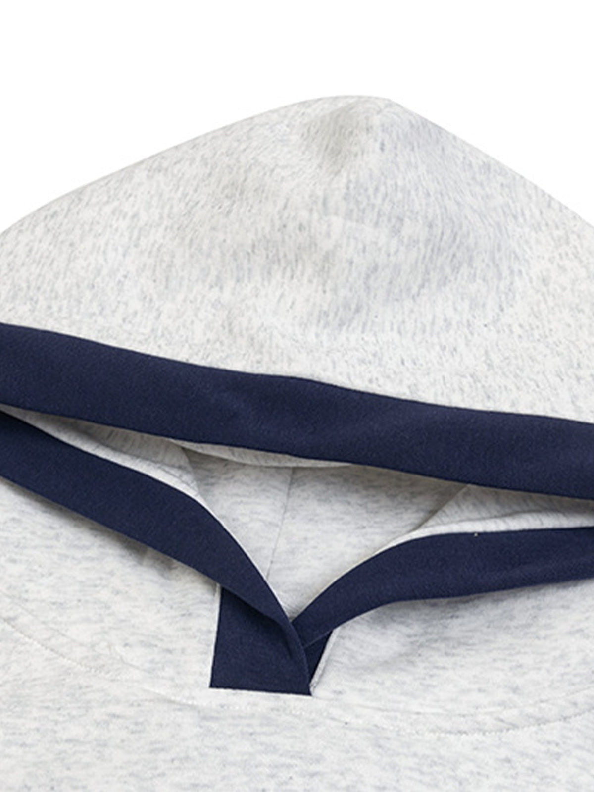 Contrast Slogan Print Hoodie