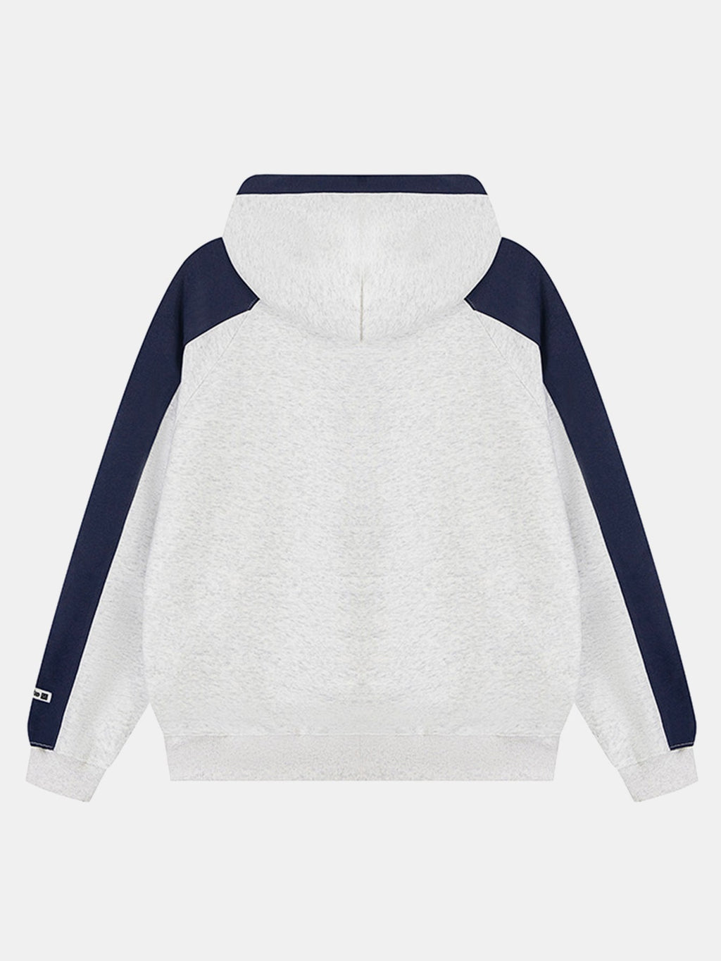 Contrast Slogan Print Hoodie