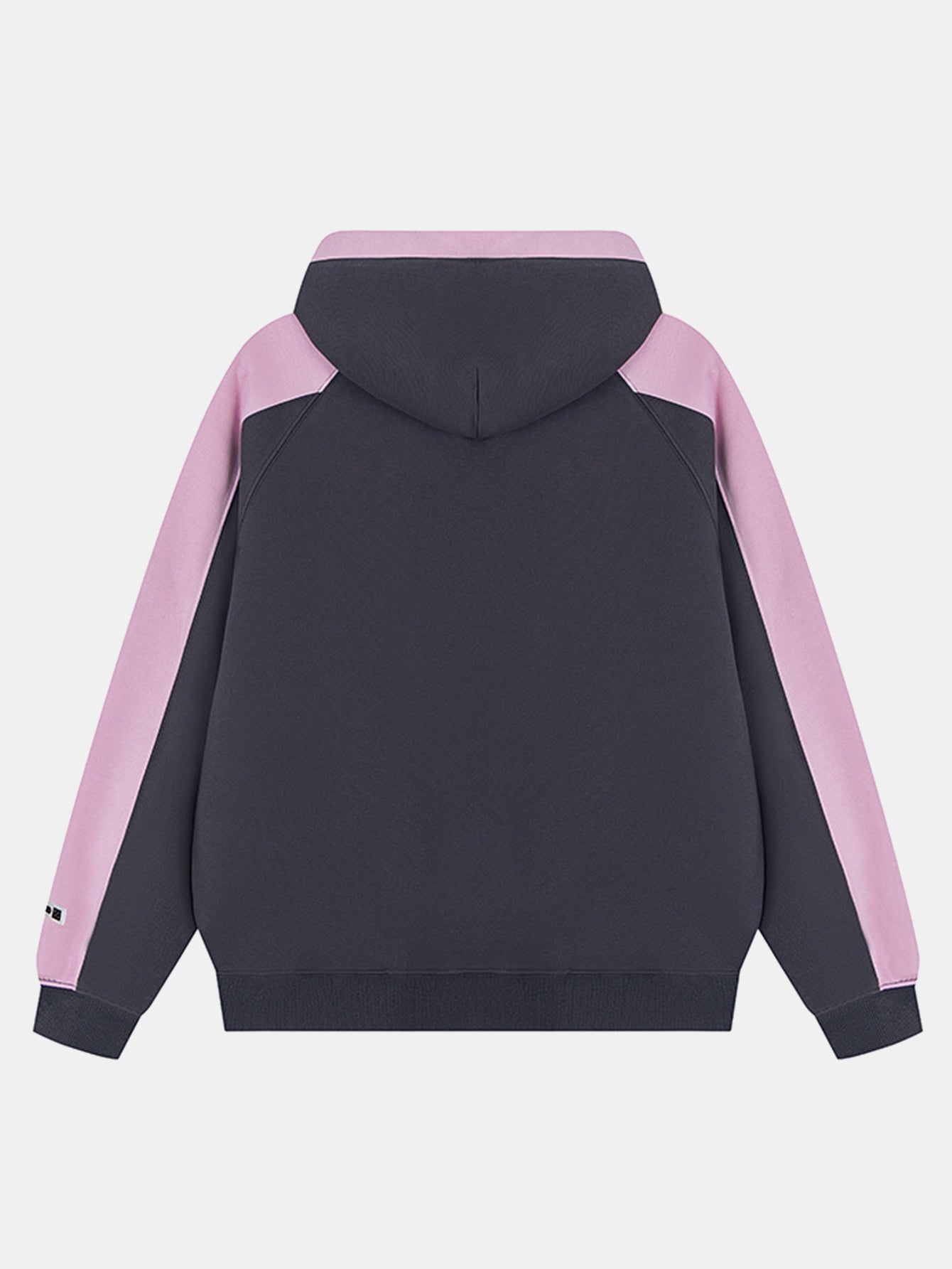 Contrast Slogan Print Hoodie