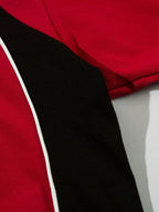 Oversized Contrast Racing Print T-Shirt