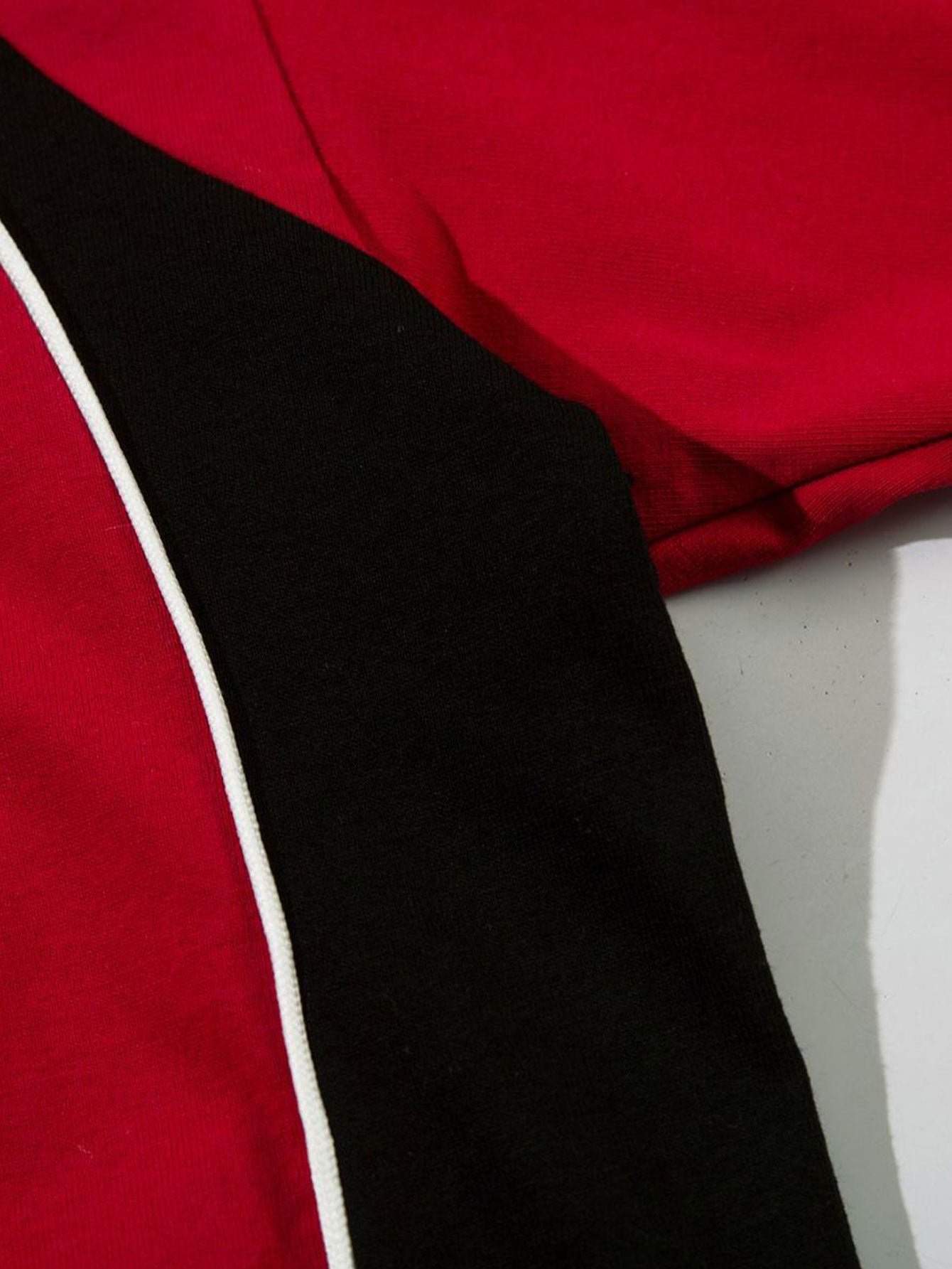 Oversized Contrast Racing Print T-Shirt