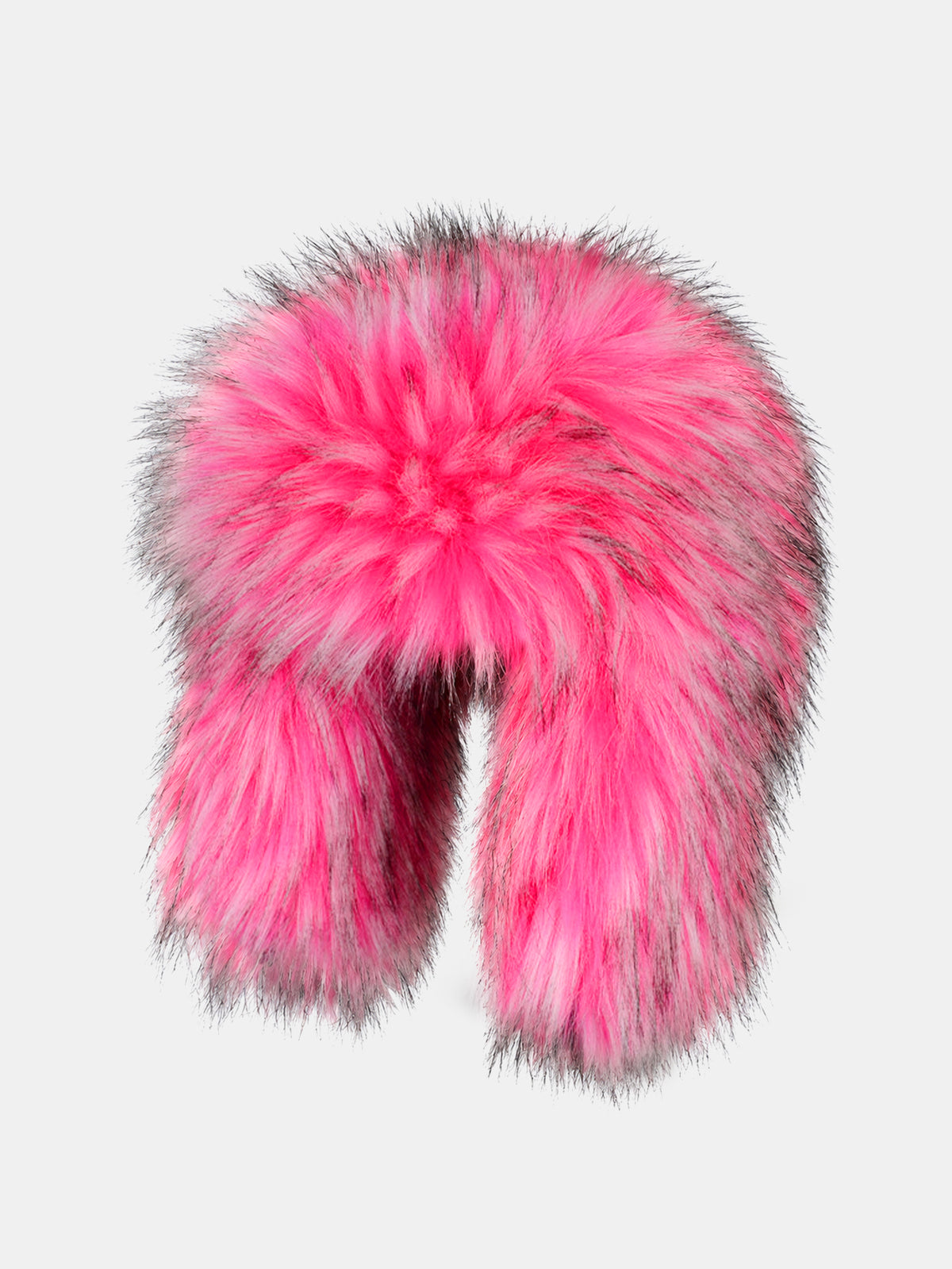 Shaggy Faux Fur Ear Flap Trapper Hat | Festival Rave Fluffy Winter Hat