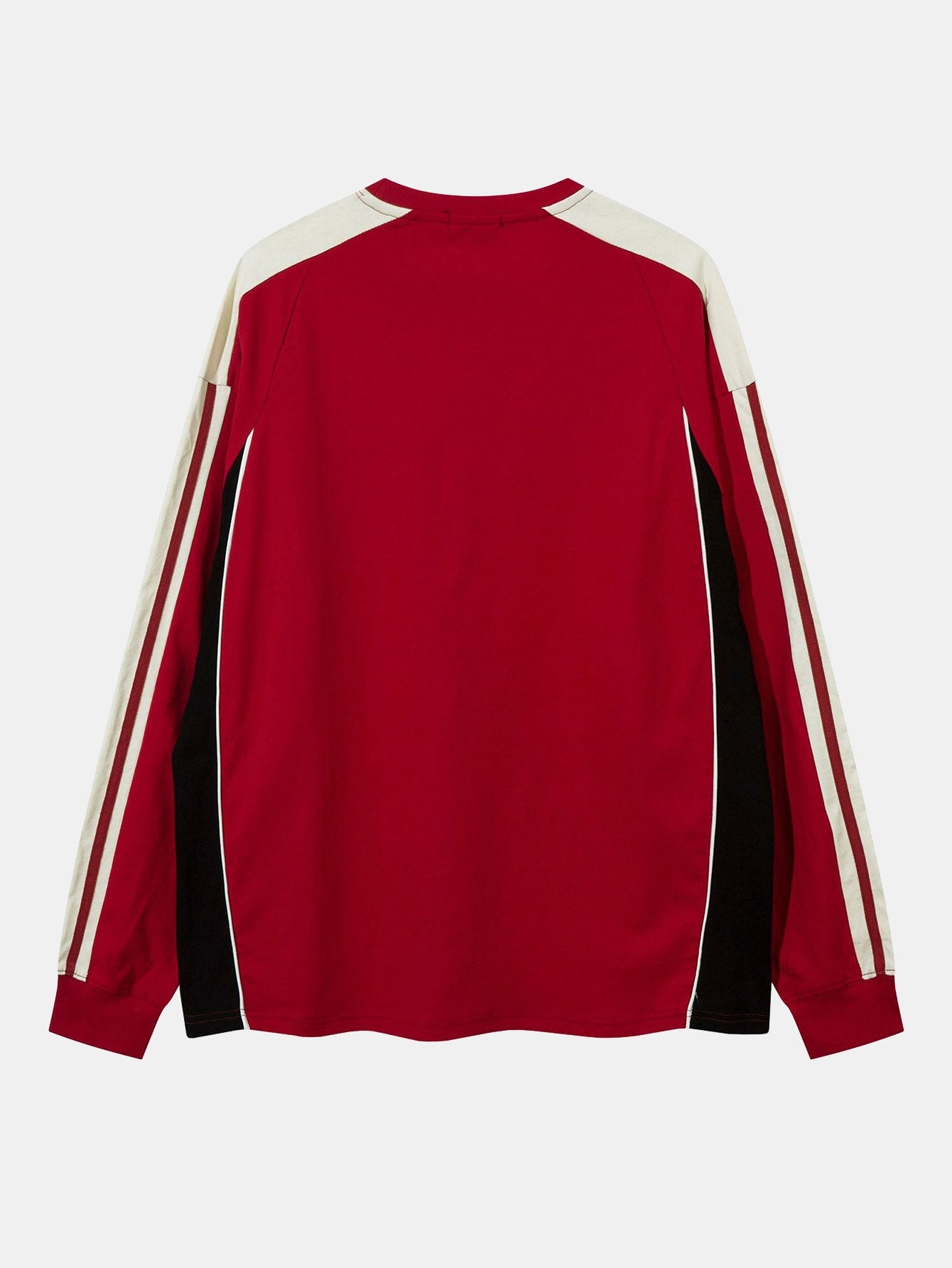 Oversized Contrast Racing Print T-Shirt