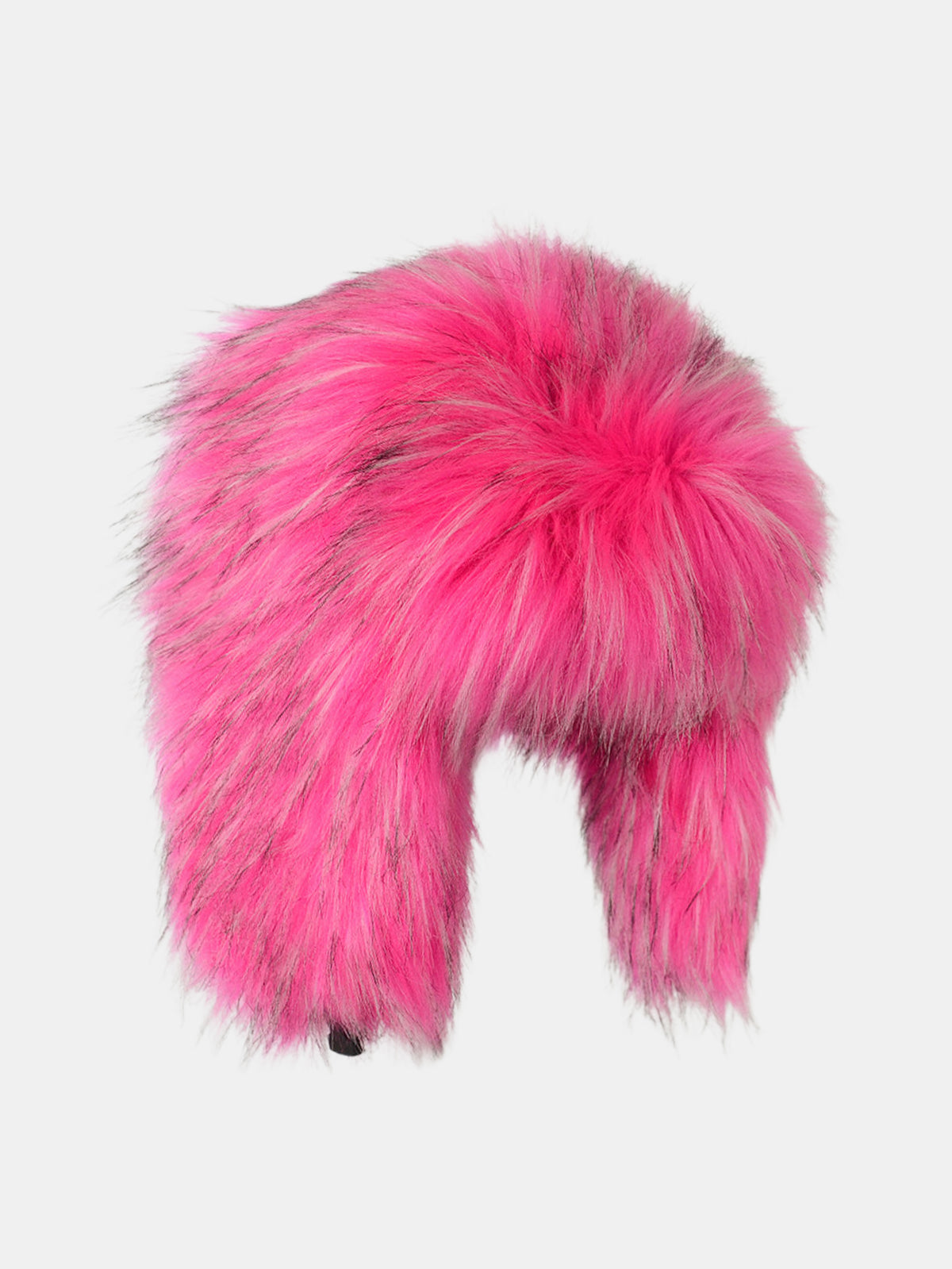 Shaggy Faux Fur Ear Flap Trapper Hat | Festival Rave Fluffy Winter Hat