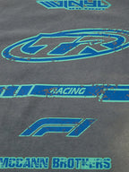 Racing Print Distressed 2-In-1 T-Shirt