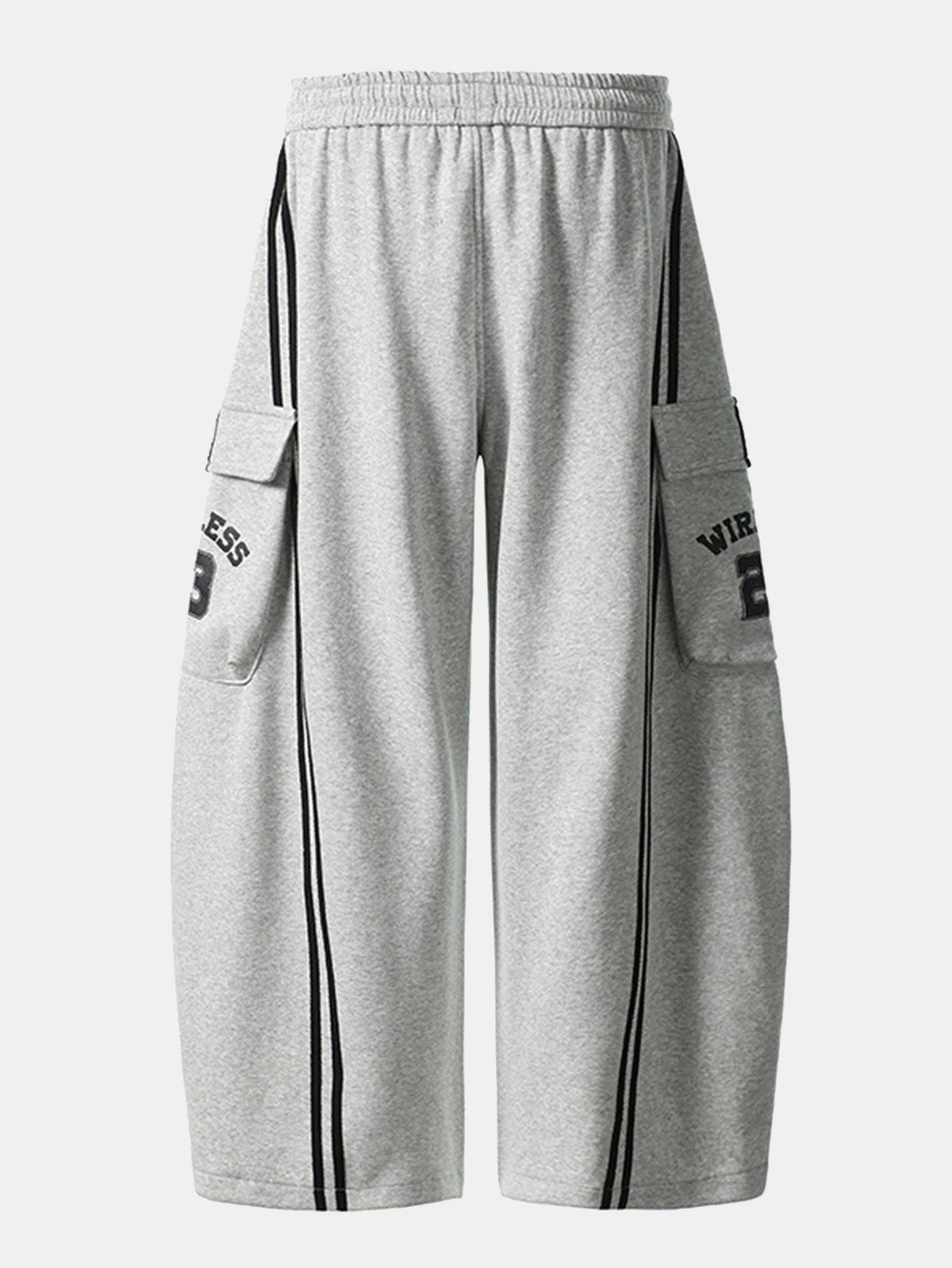 Striped Baggy Sweatpants