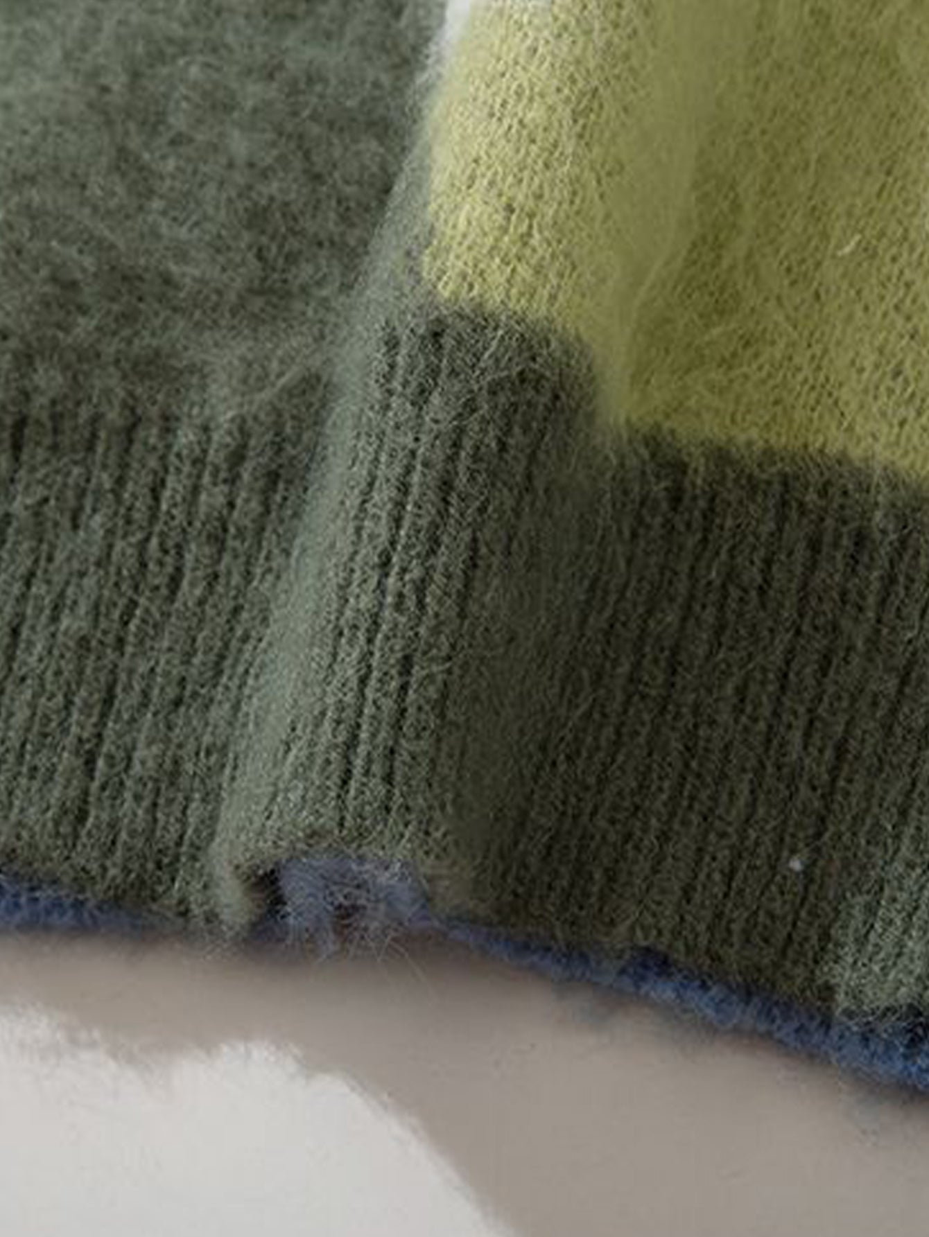Cat Print Knit Sweater