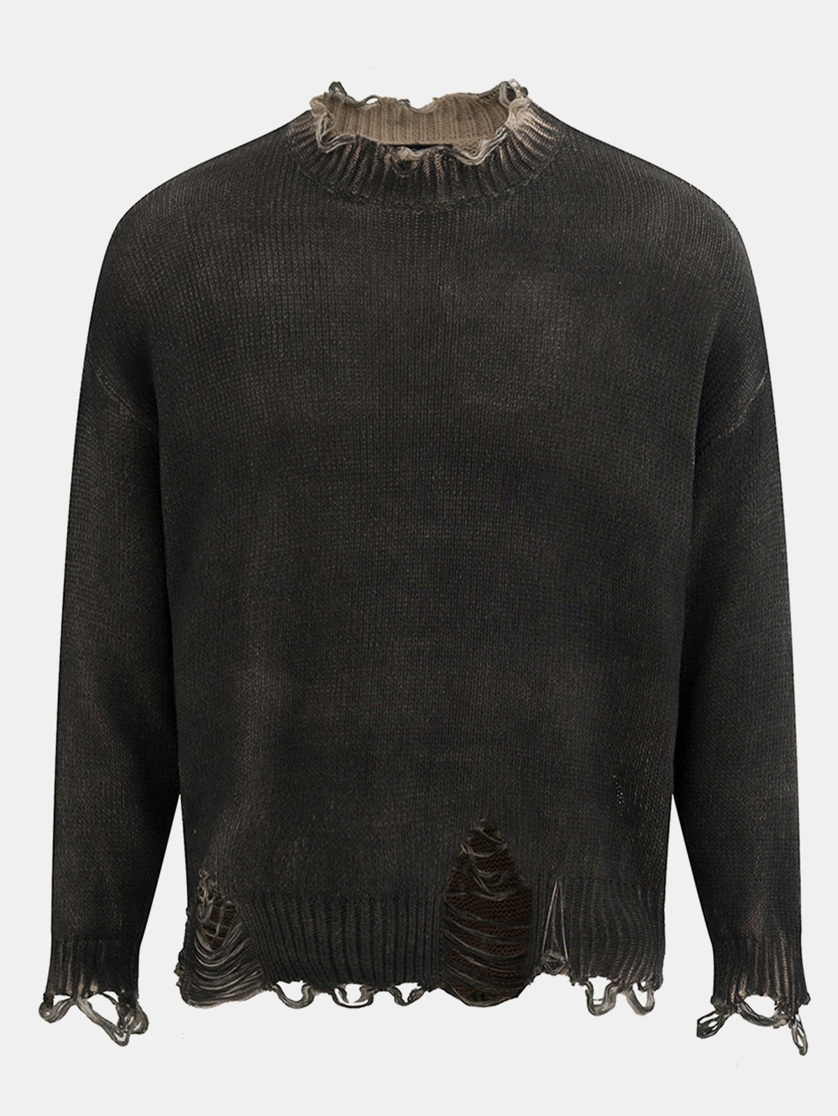 Distressed Knit Sweater