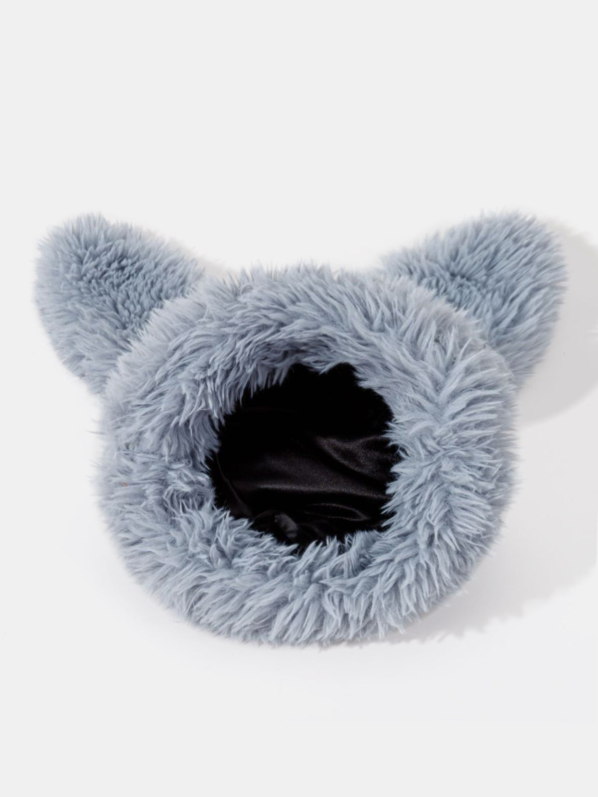 Cute Cartoon Rabbit Ear Decor Soft Furry Warm Plush Hat With Fun Designer