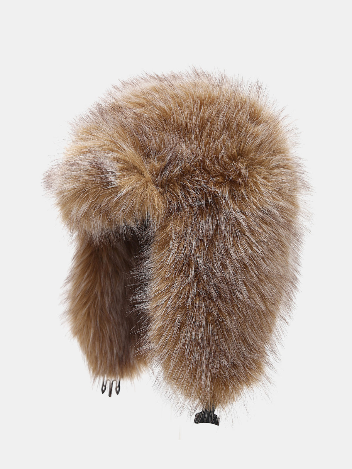 Thick Plush Faux Fur Trapper Hat Aviator Hat