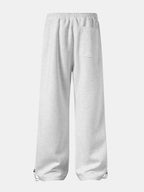 Stripe Wide-Leg Baggy Sweatpants
