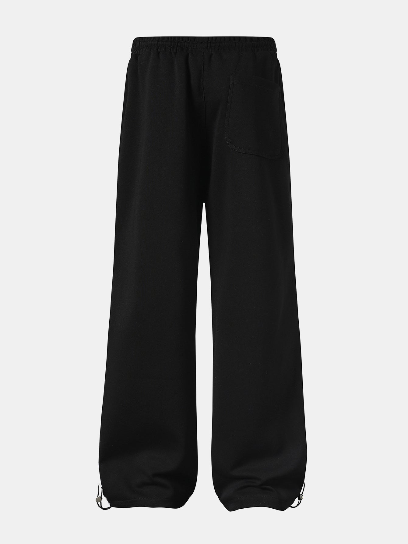 Stripe Wide-Leg Baggy Sweatpants