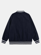 DH Print V Neck Sweatshirt