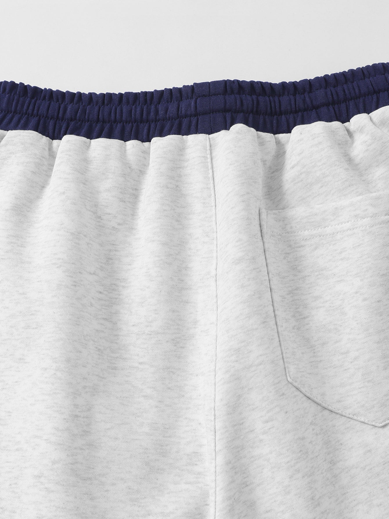 Number Print Wide-Leg Baggy Sweatpants