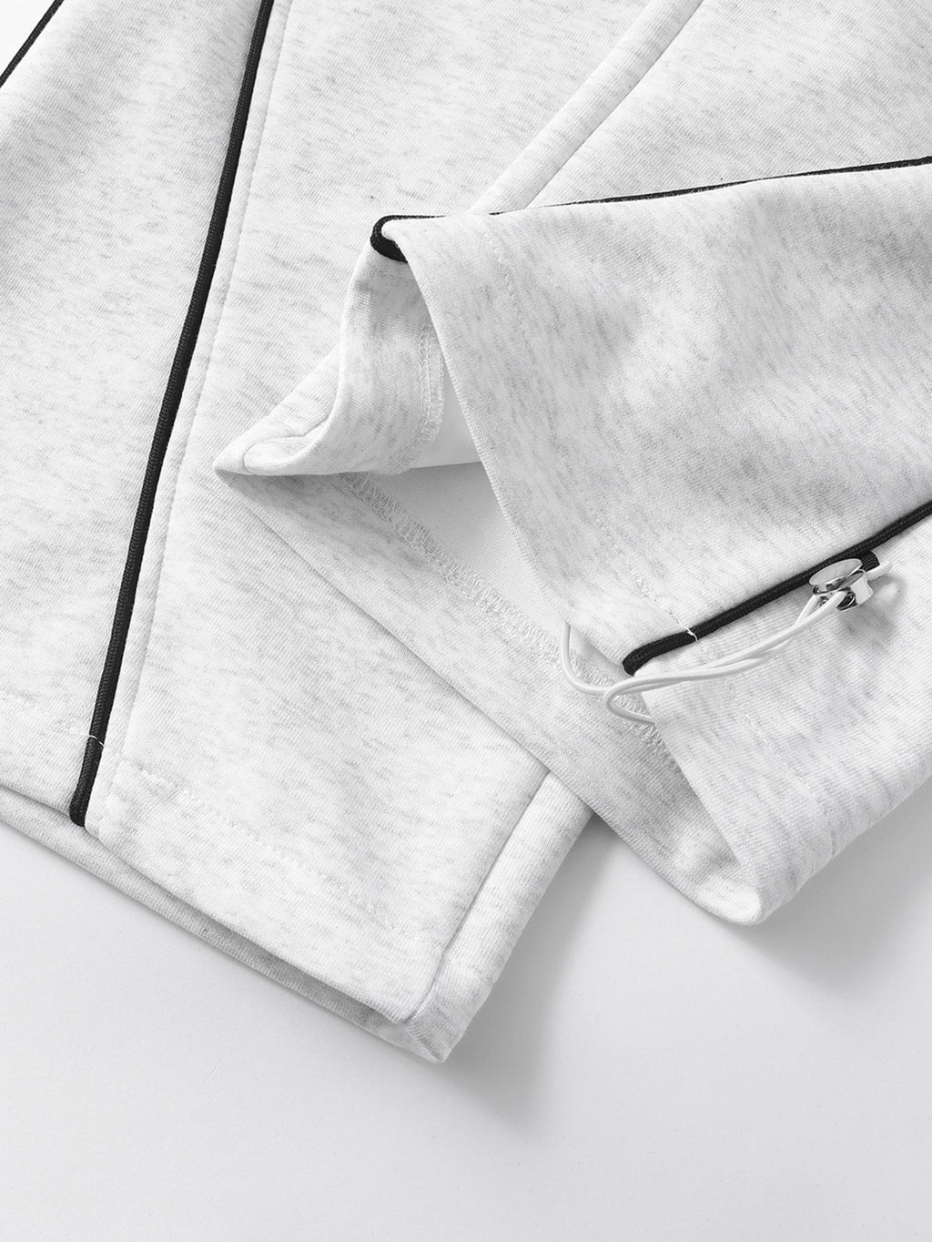 Stripe Wide-Leg Baggy Sweatpants