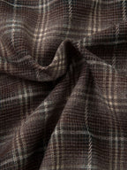 2 In 1 Distressed Plaid Shirt