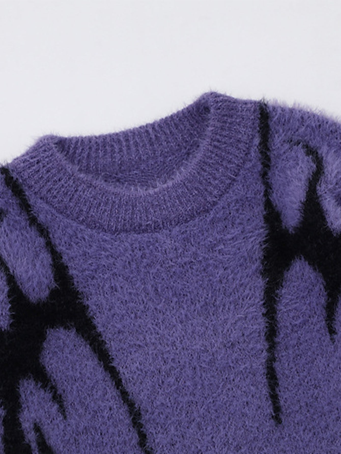 Gothic Printed Knit Sweater