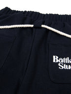 Wide-Leg Baggy Sweatpants With Drawstrings