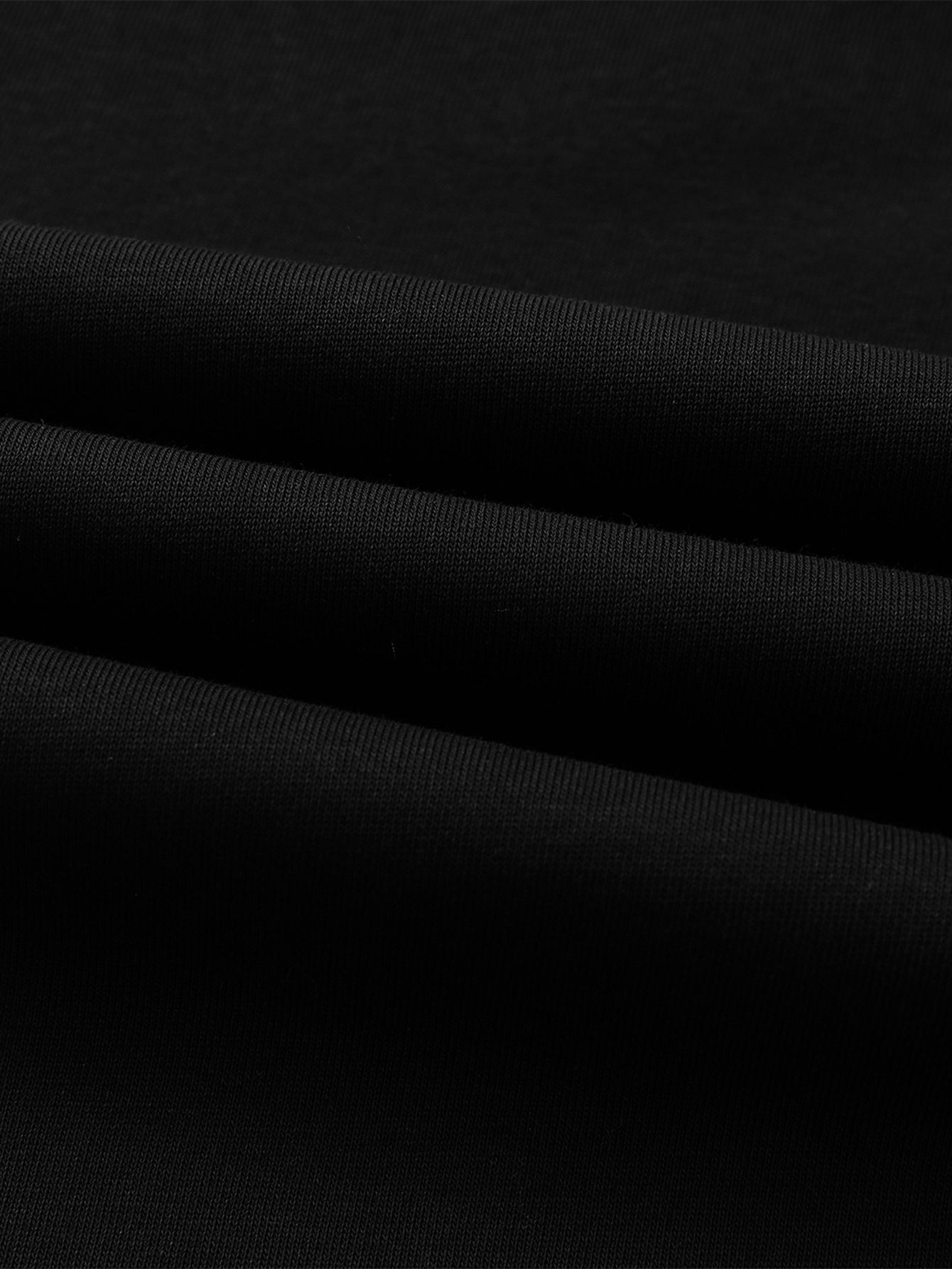 Slogan Print Straight Leg Baggy Sweatpants