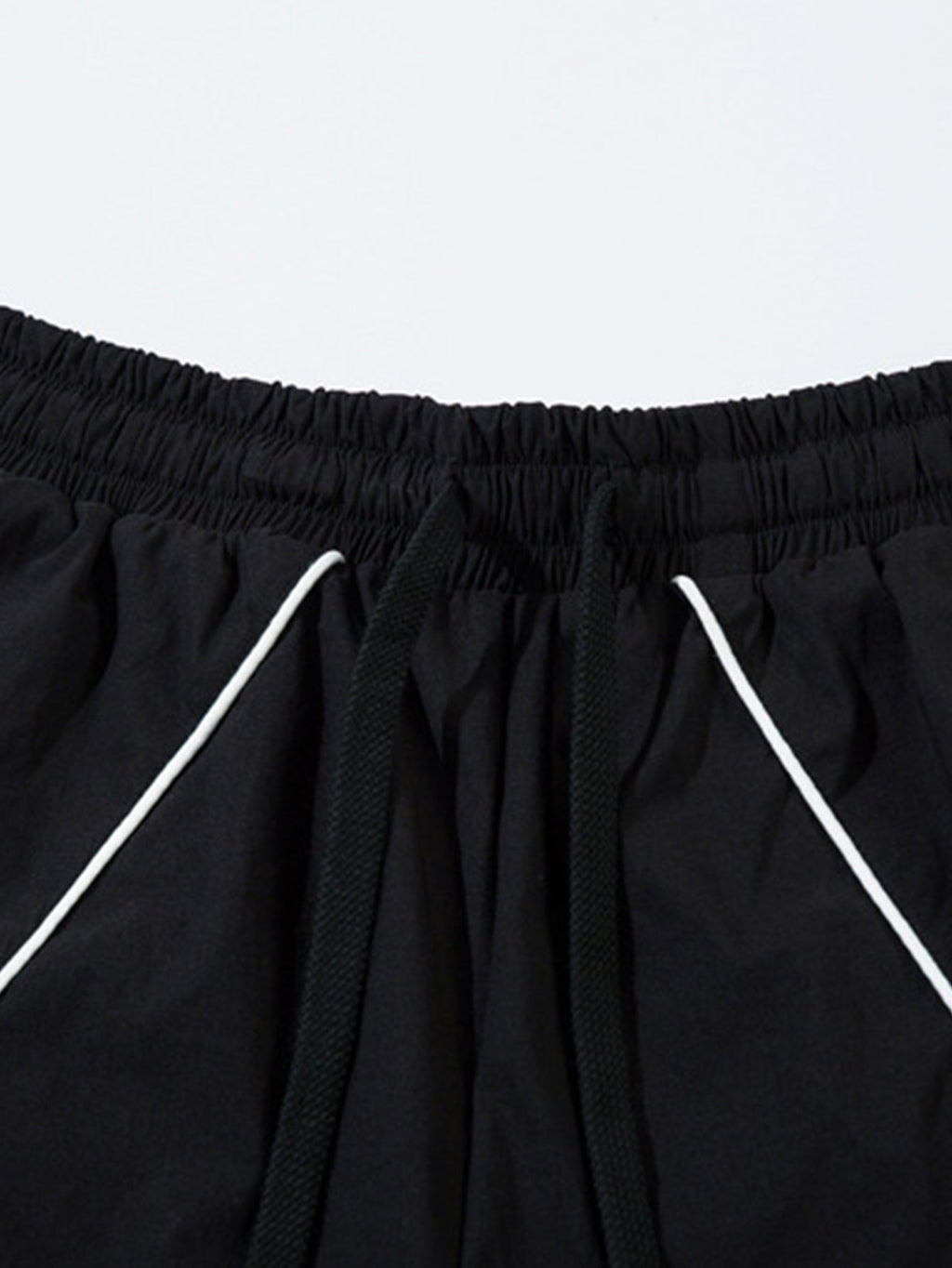 Stripe Wide-Leg Baggy Pants
