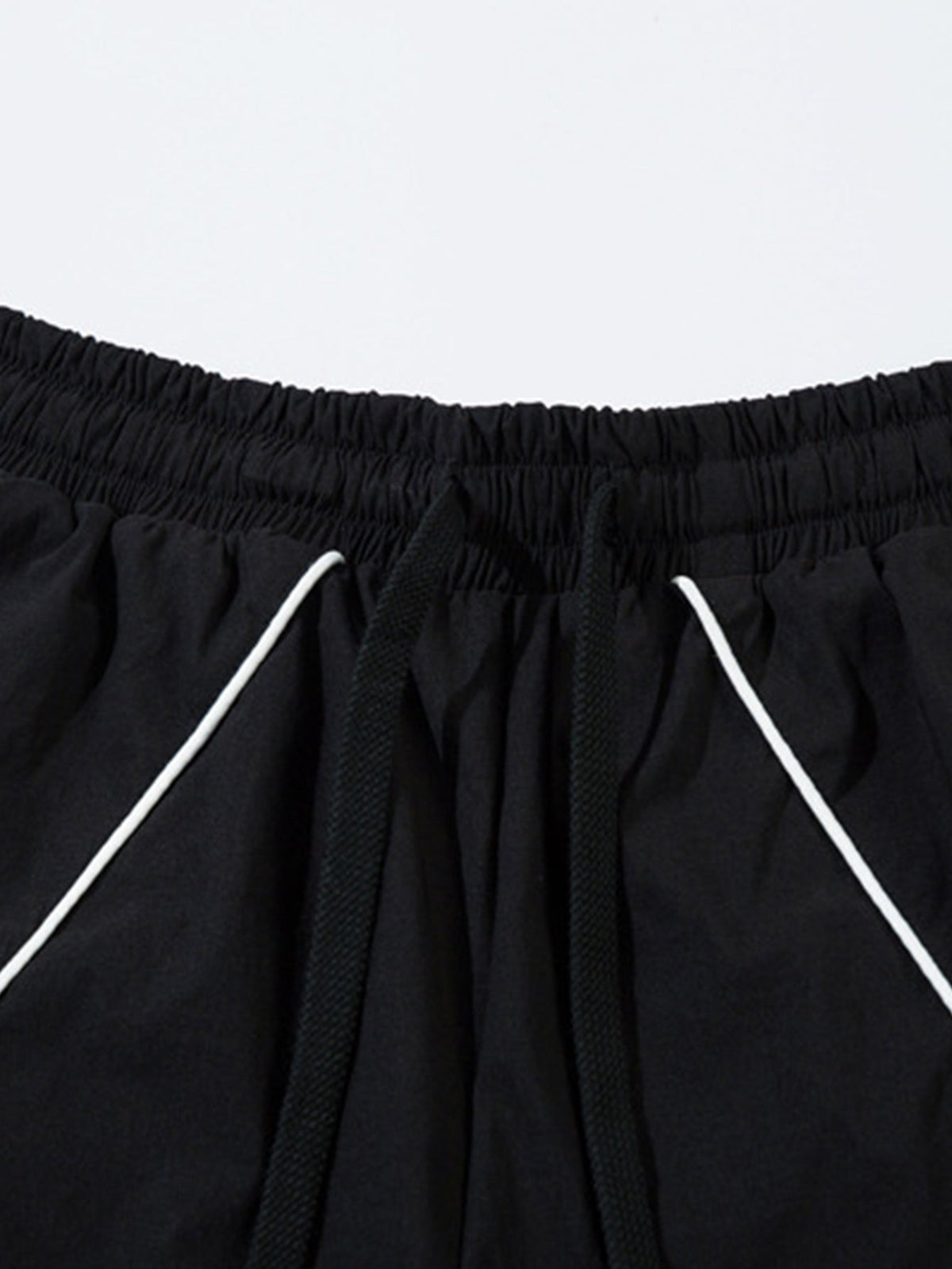 Stripe Wide-Leg Baggy Pants