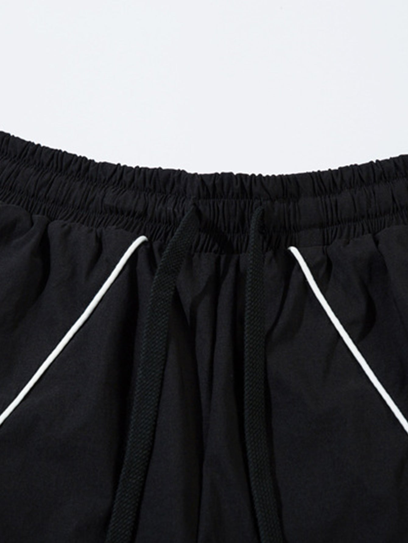 Stripe Wide-Leg Baggy Pants