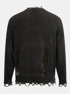 Distressed Knit Sweater