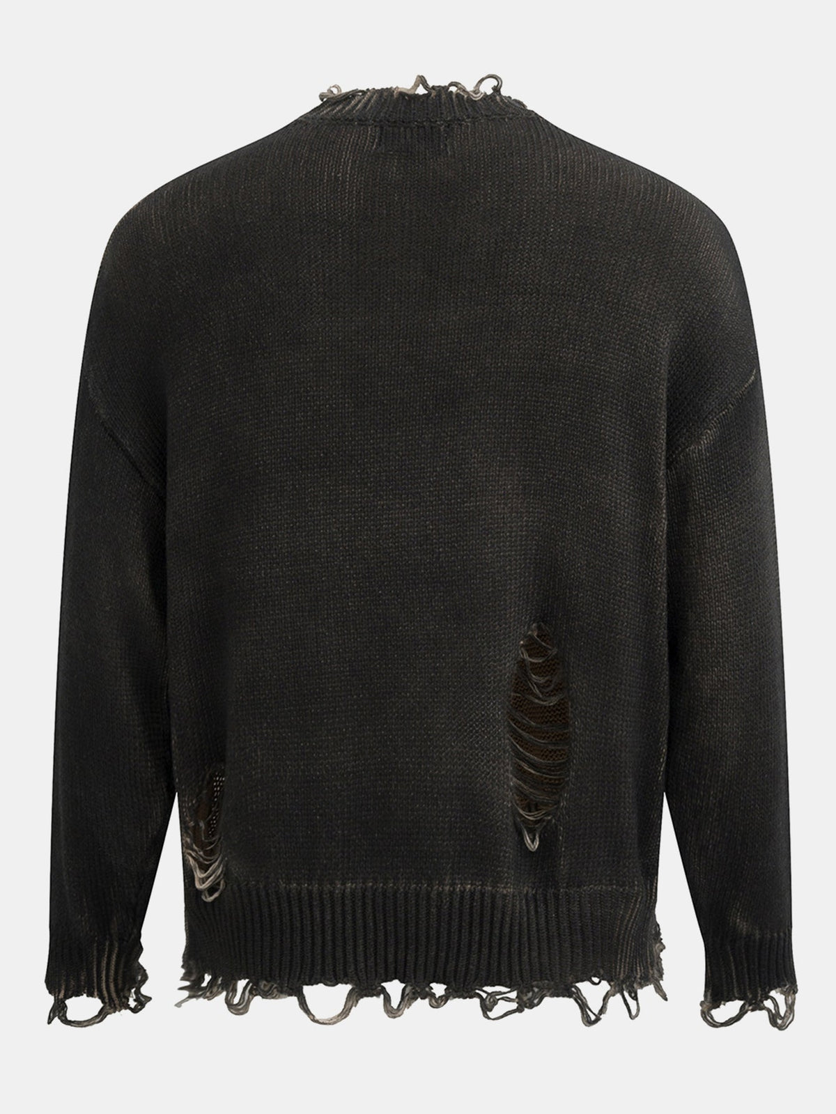 Distressed Knit Sweater