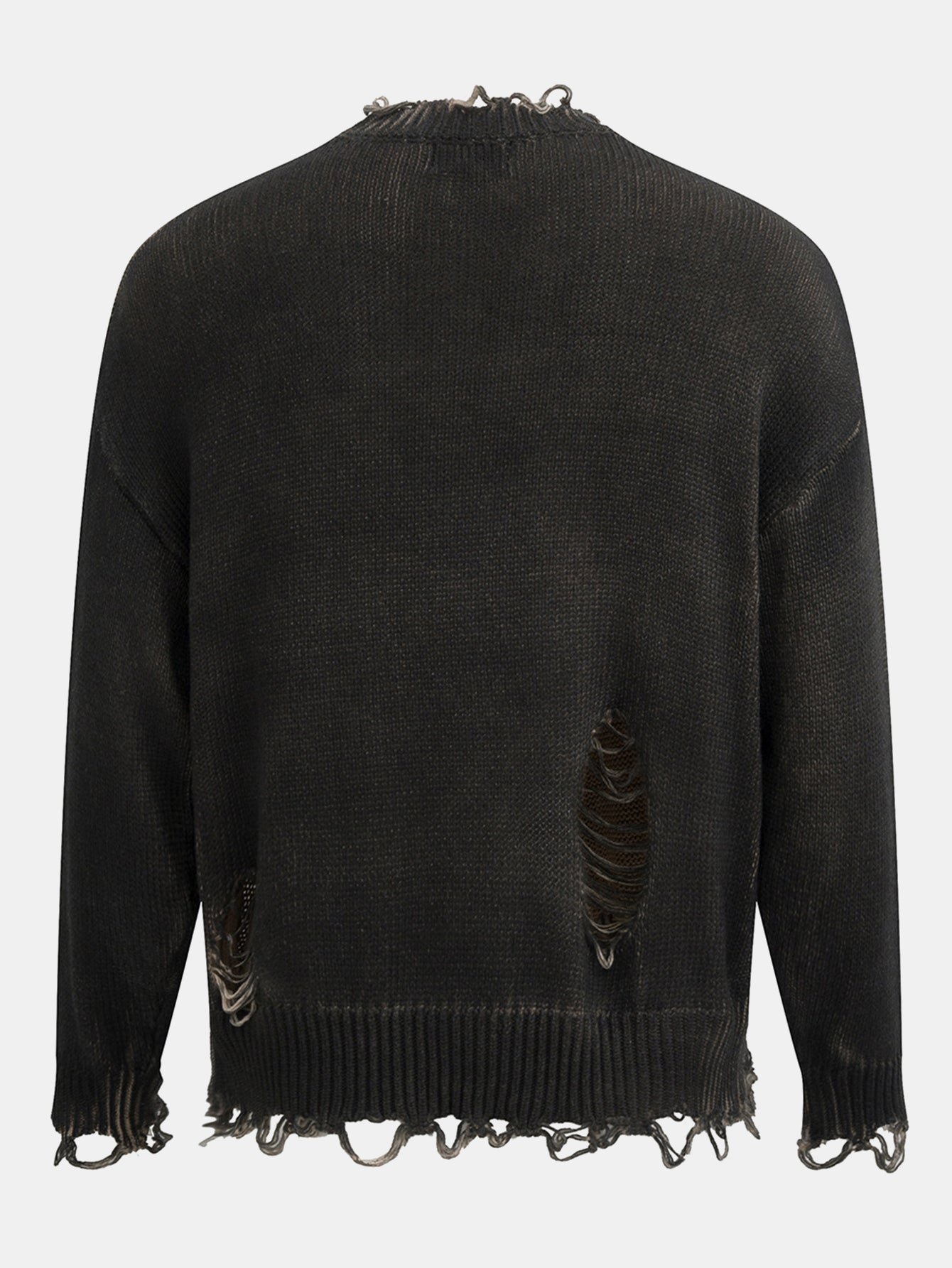 Distressed Knit Sweater