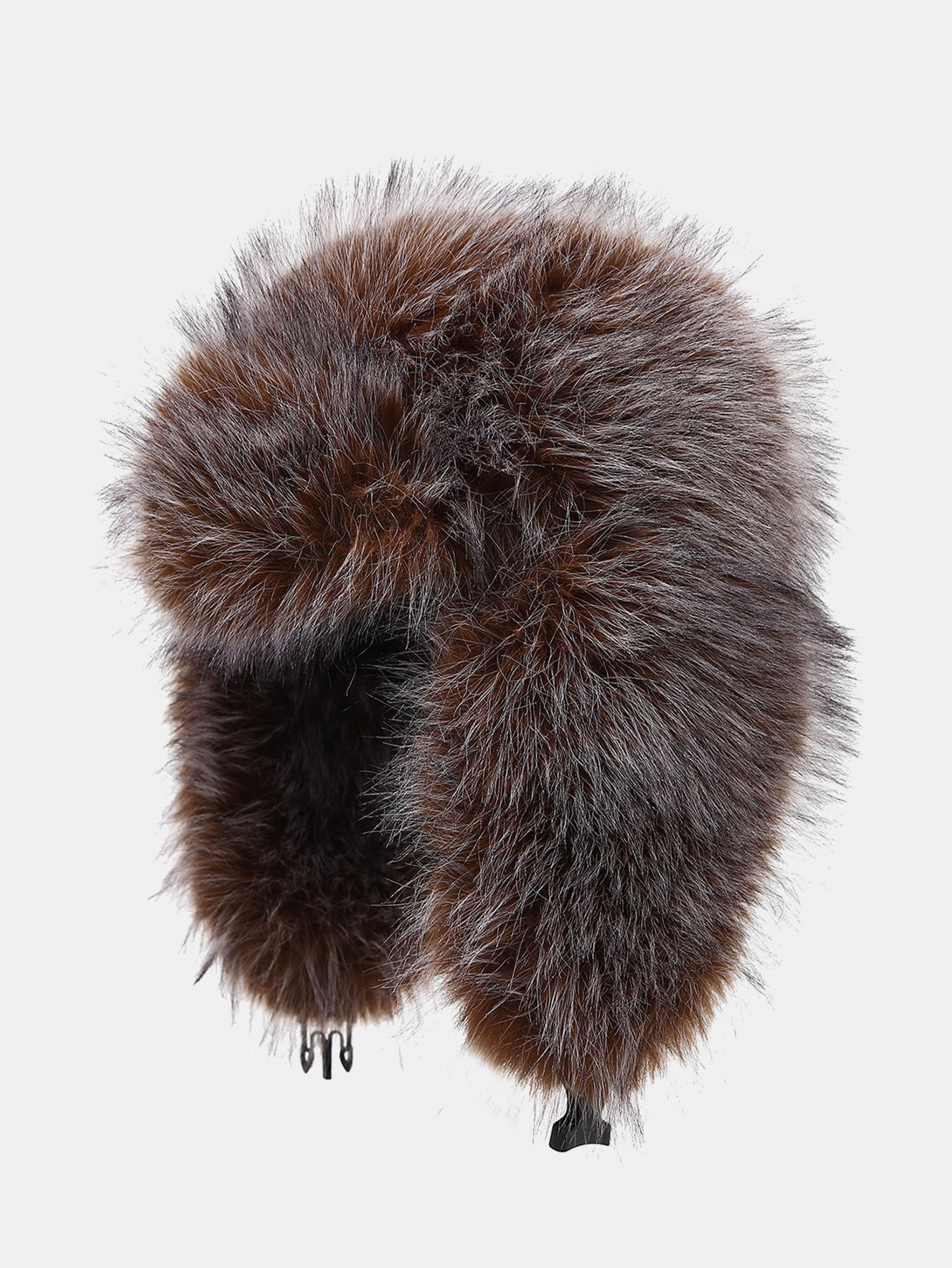 Thick Plush Faux Fur Trapper Hat Aviator Hat